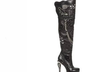 New Rock overknee laarzen